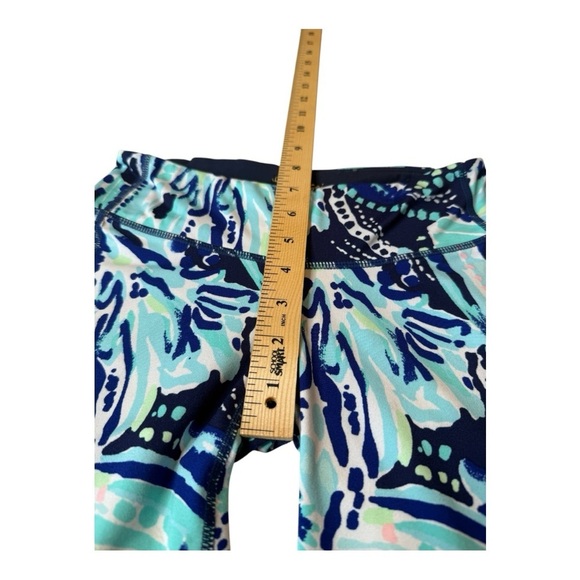 Lilly Pulitzer Navy Crash the Bash Luxletic Weekender Legging and Kai Tank S XS - Picture 11 of 16